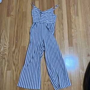 Striped Jumpsuit